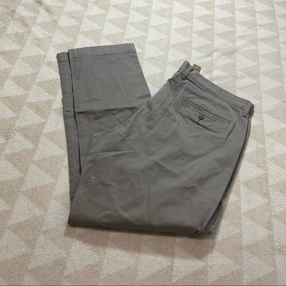J crew 770 straight fit stretch chino pants mushroom gray 29x 30 - Picture 2 of 4